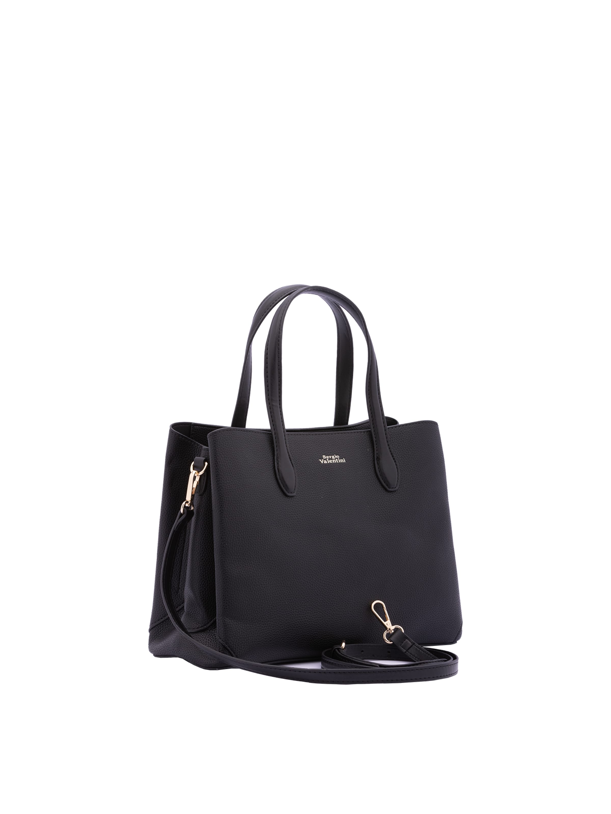 Sergio Valentini Handtasche in Schwarz: Vorderseite