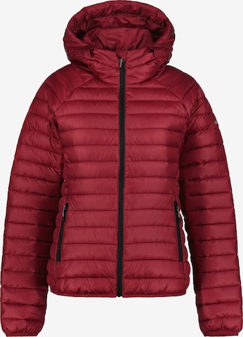 ICEPEAK - Casaco outdoor 'Bellevue' em vermelho: frente