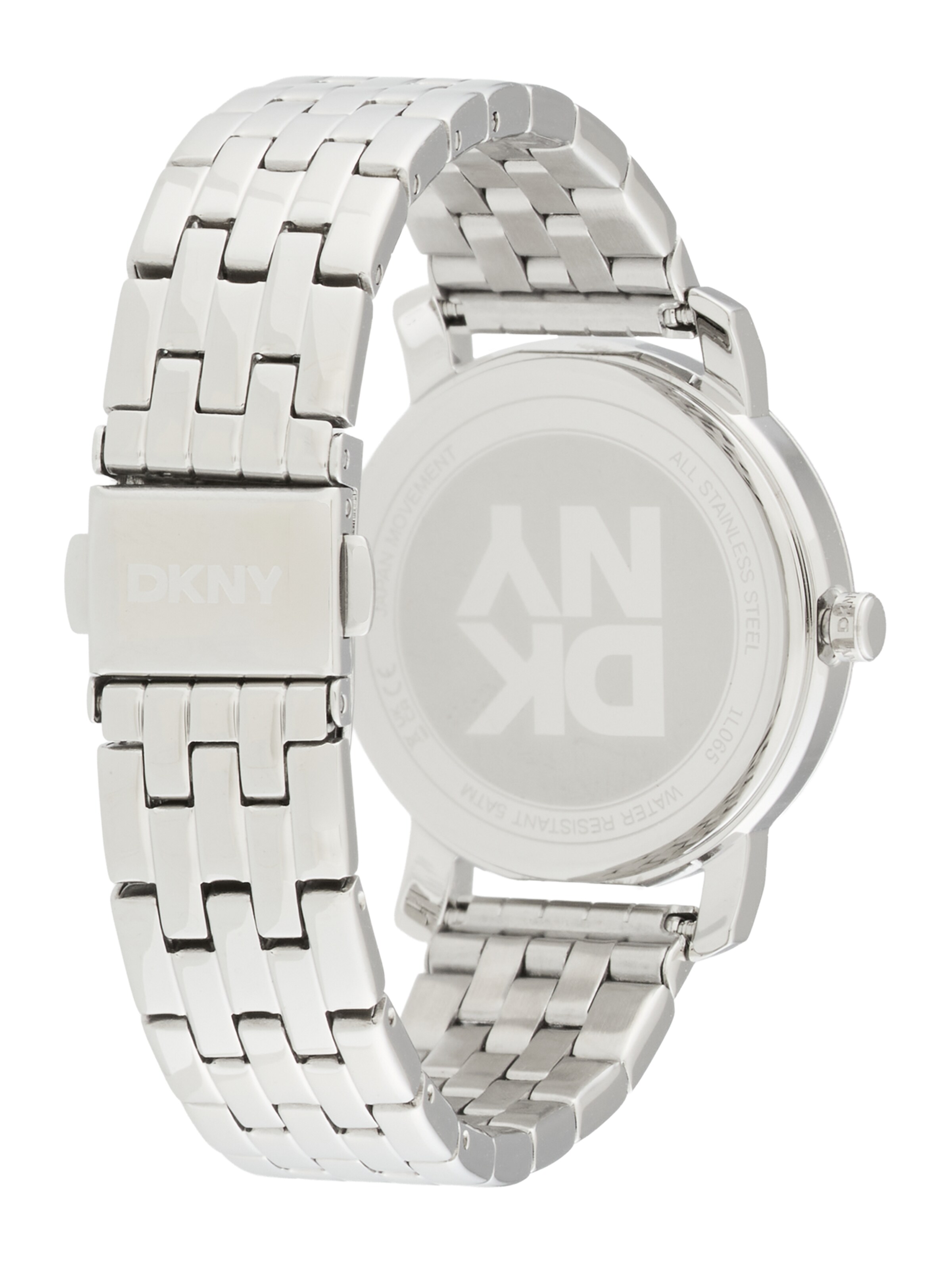 sidabrinė DKNY Analoginis (įprasto dizaino) laikrodis