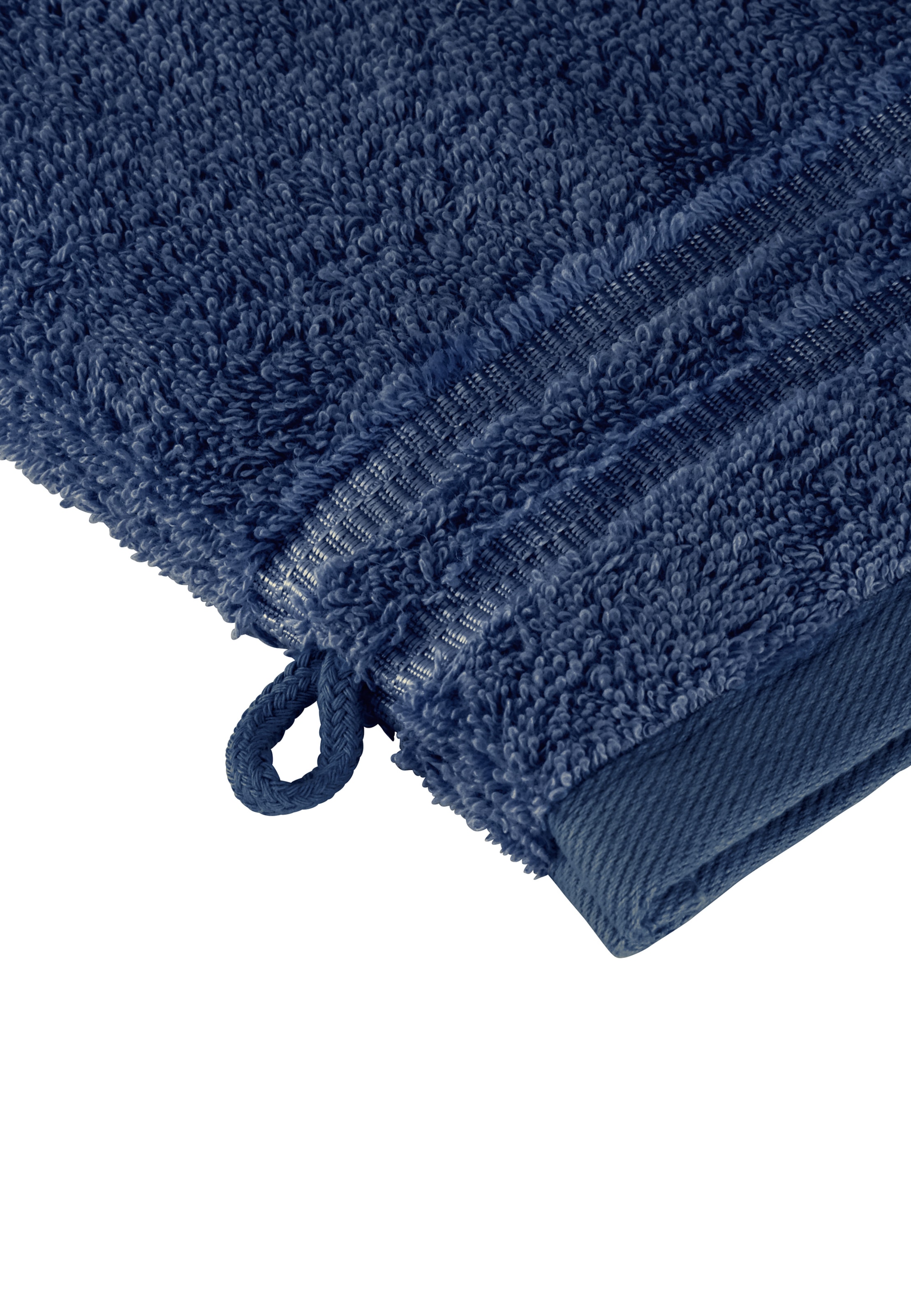 SCHIESSER Waschhandschuhe 'Milano' in Blau