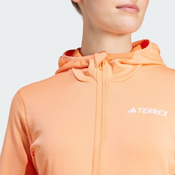 ADIDAS TERREX Athletic Jacket 'Xperior' in Orange