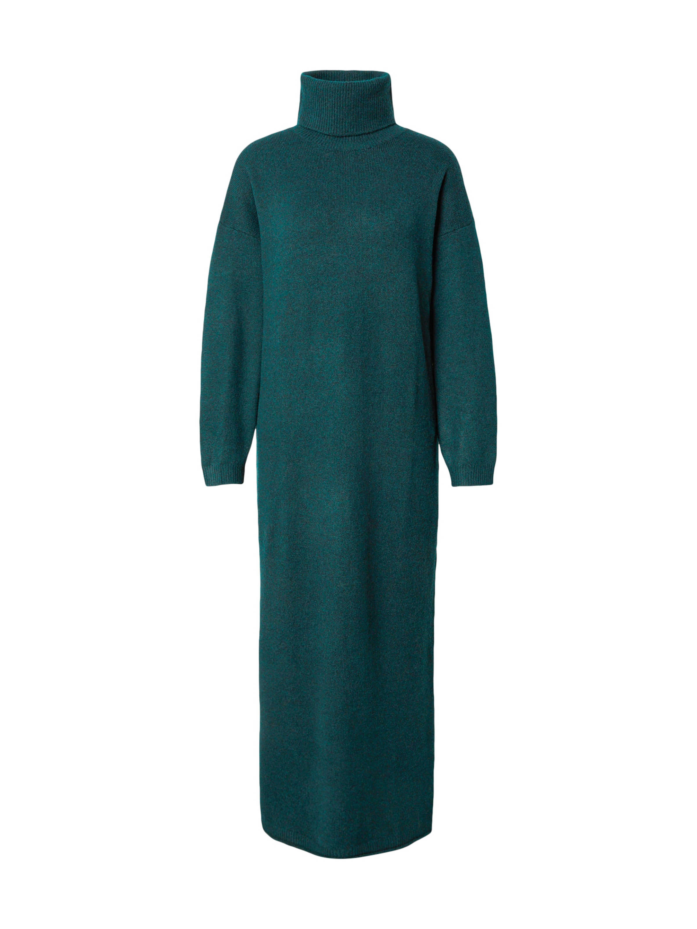 VILA Knitted dress 'VIBREENA' in Green: front