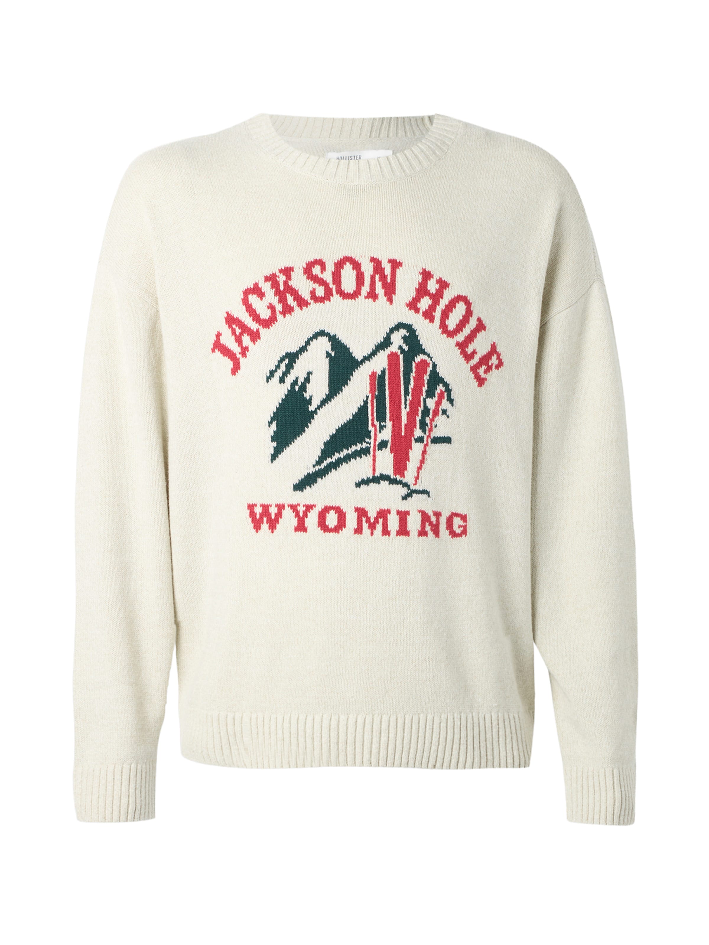 HOLLISTER Sweter w kolorze biały: przód