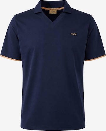 T-Shirt Alviero Martini en bleu : devant