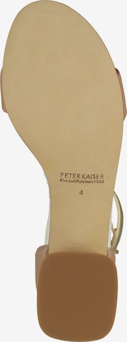 PETER KAISER Sandalen met riem in Bruin