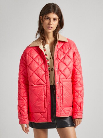 Pepe Jeans Between-Season Jacket 'SHINE' in Beige
