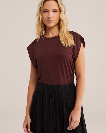 WE Fashion Top in Red: front