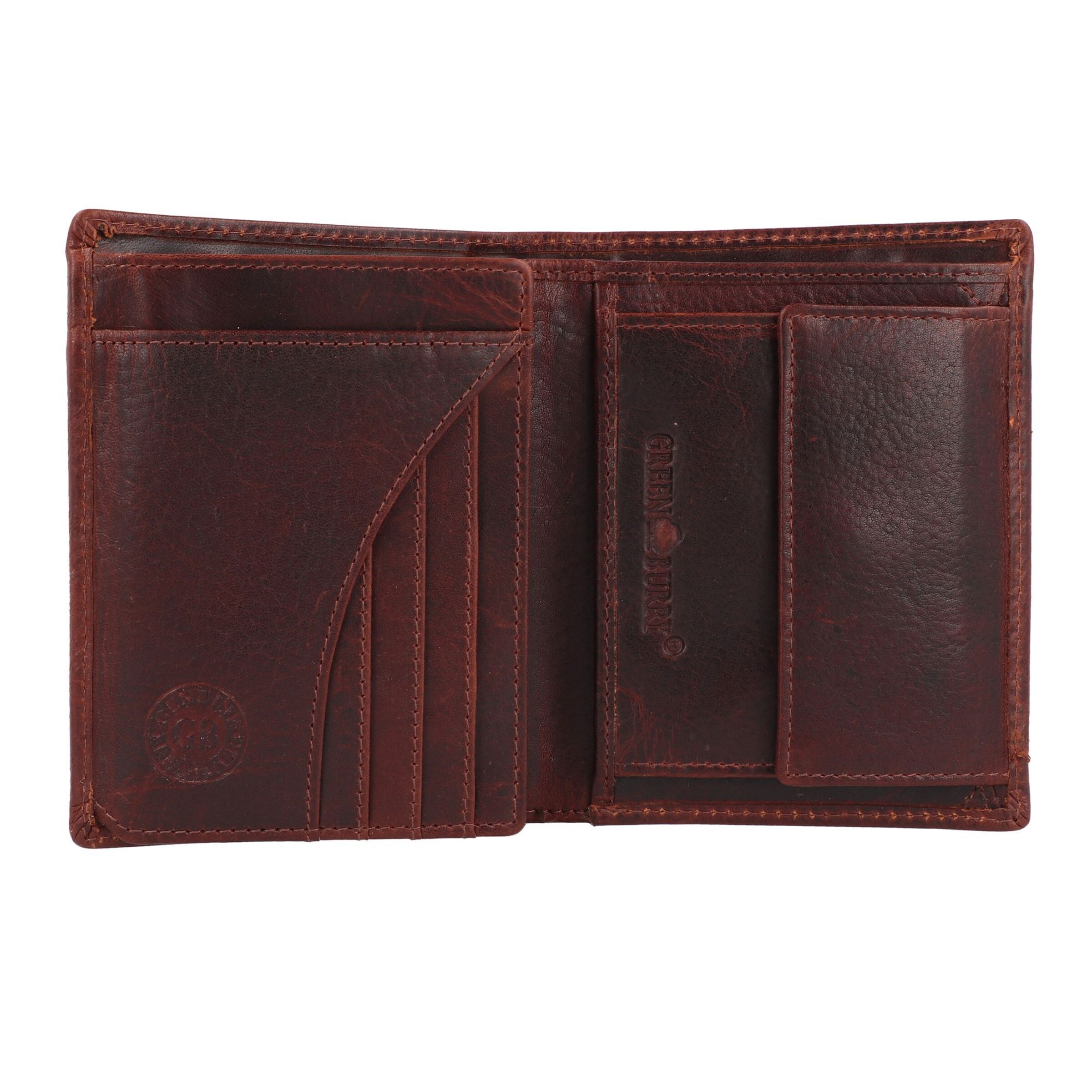 Porte-monnaies 'Rugged' GREENBURRY en marron