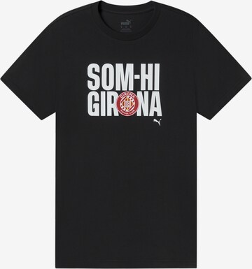 PUMA Functioneel shirt 'Girona FC' in Zwart: voorkant