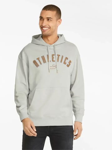 PUMA Sweatshirt ' The Never Worn' in Grey: front