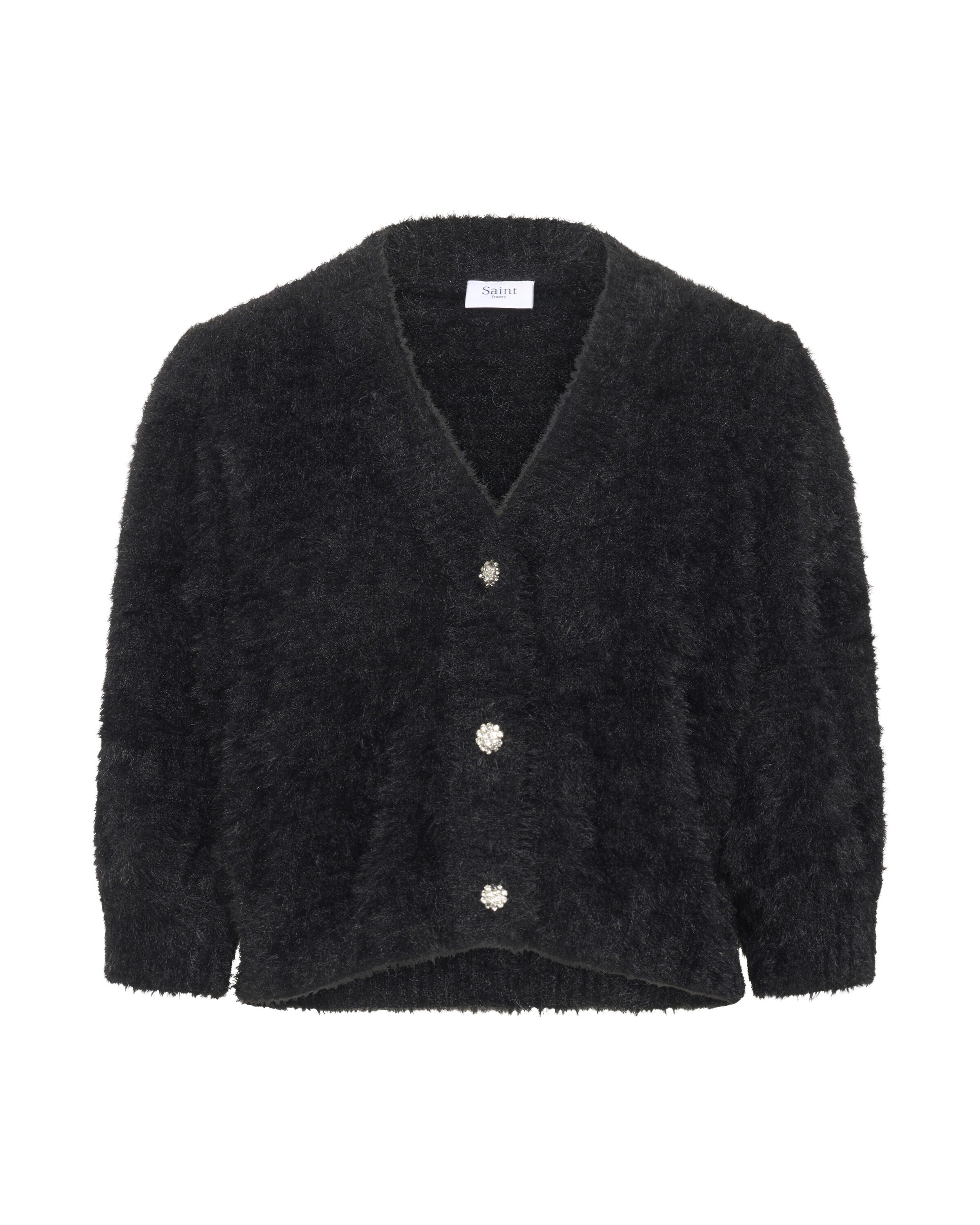 SAINT TROPEZ Knit Cardigan 'BanniSZ' in Black, Item view