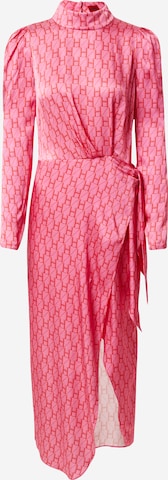 HUGO Red Šaty 'Kasera' – pink: přední strana