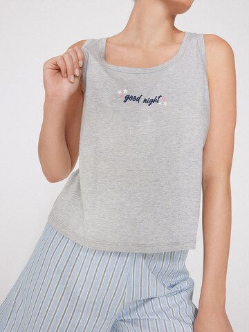 Tezenis Pajama Shirt in Grey