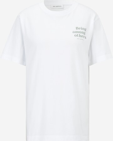 OH APRIL Shirt 'Among Others' in White: front