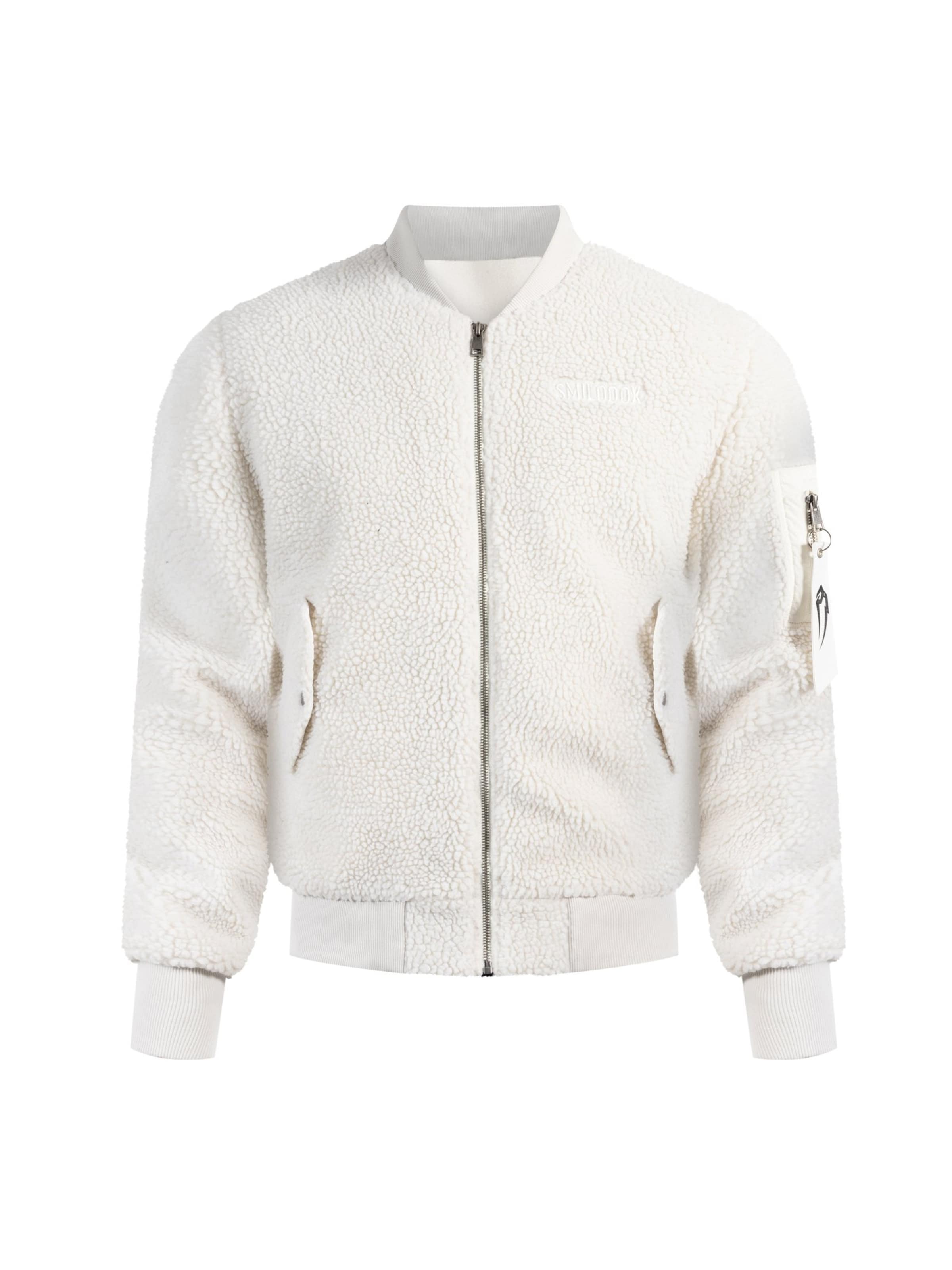 Smilodox Jacke Ferell Cozy in Beige: Vorderseite