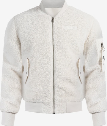 Smilodox Jacke Ferell Cozy in Beige: Vorderseite