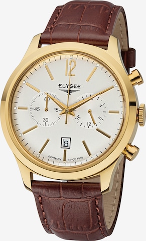 ELYSEE Analog Watch 'Heritage II' in Gold: front
