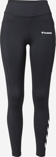 Hummel Workout Pants in Black / White, Item view