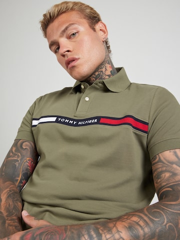 Maglietta di TOMMY HILFIGER in verde