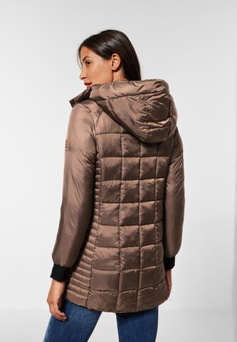 STREET ONE Between-Seasons Coat in Brown