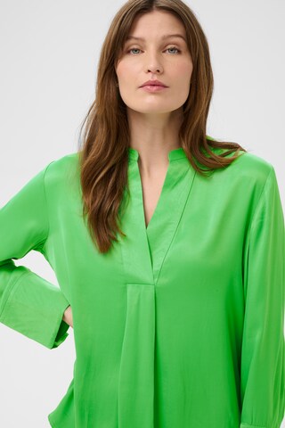 SOAKED IN LUXURY Bluse in Grün