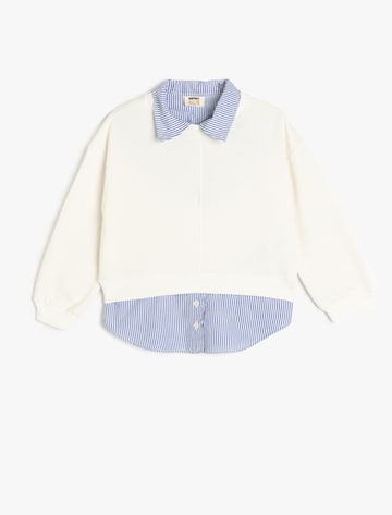 Koton Sweatshirt in White: front