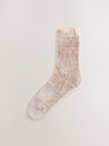 Chaussettes Next en beige