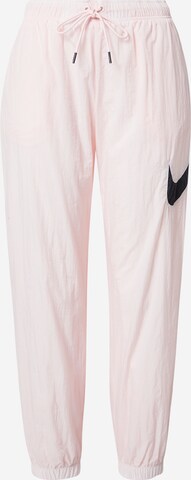 Pantaloni 'Essential' de la Nike Sportswear pe roz: față