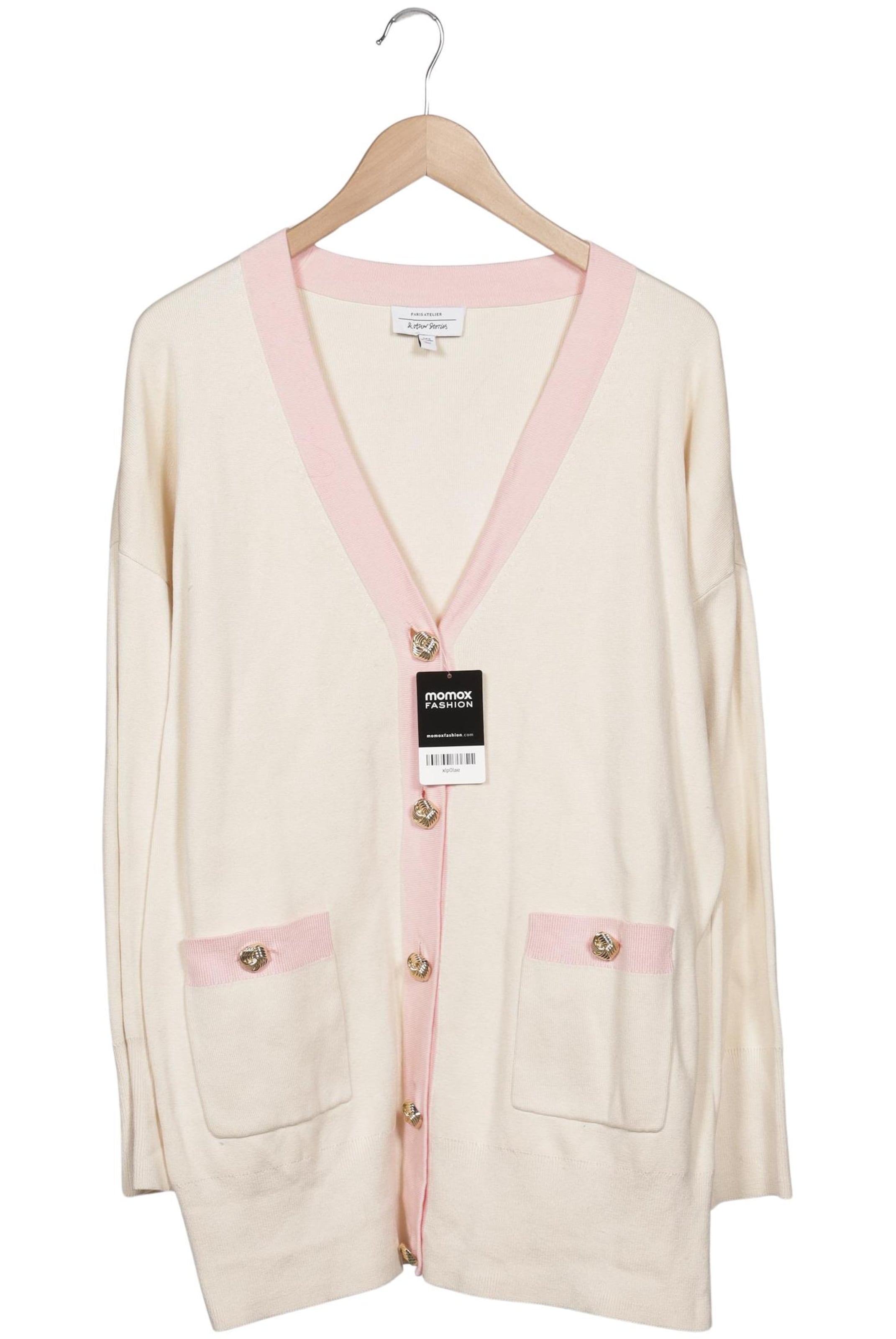 & Other Stories Strickjacke M in Mischfarben: Vorderseite