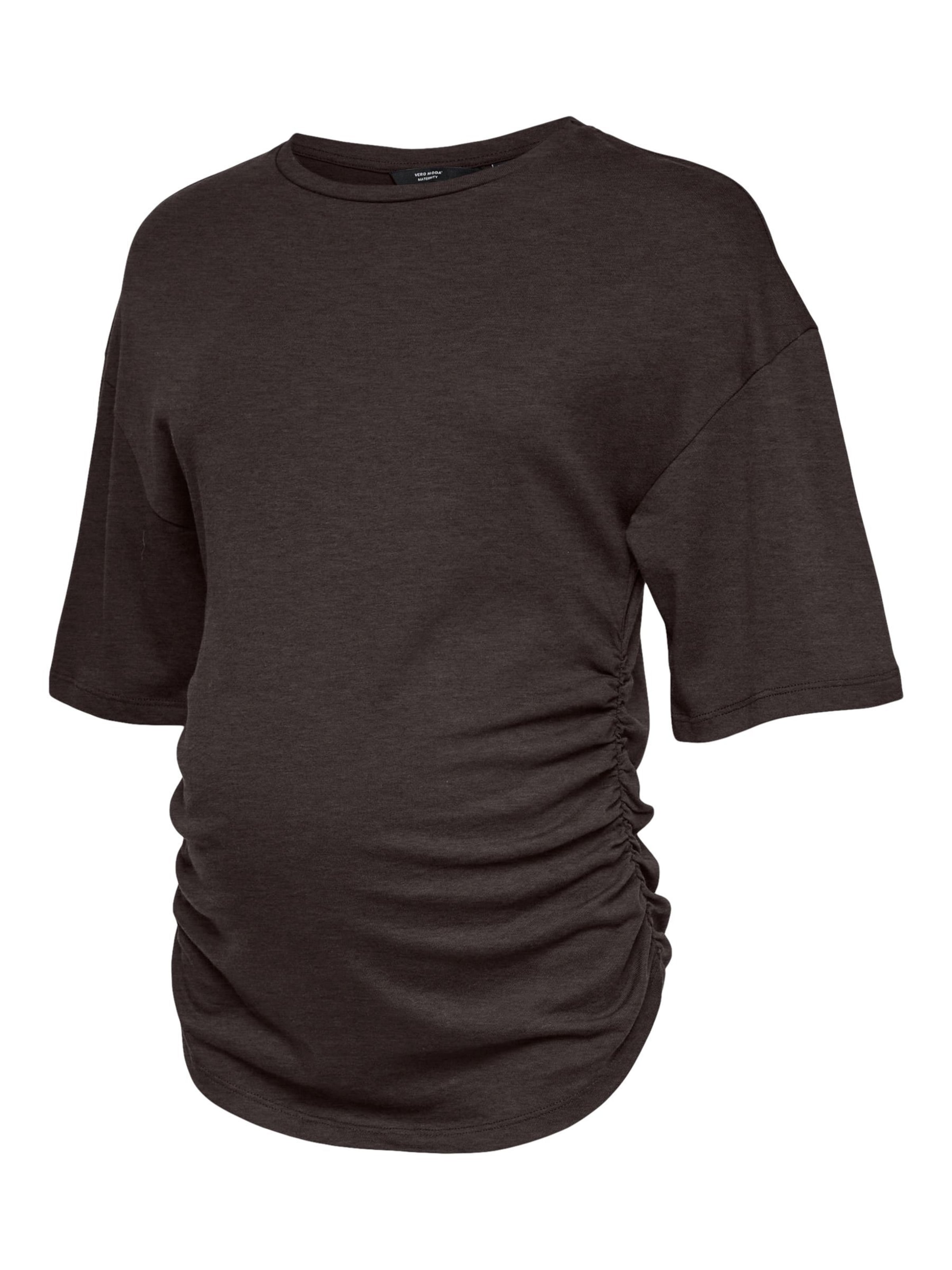 Vero Moda Maternity Shirt in Bruin: voorkant