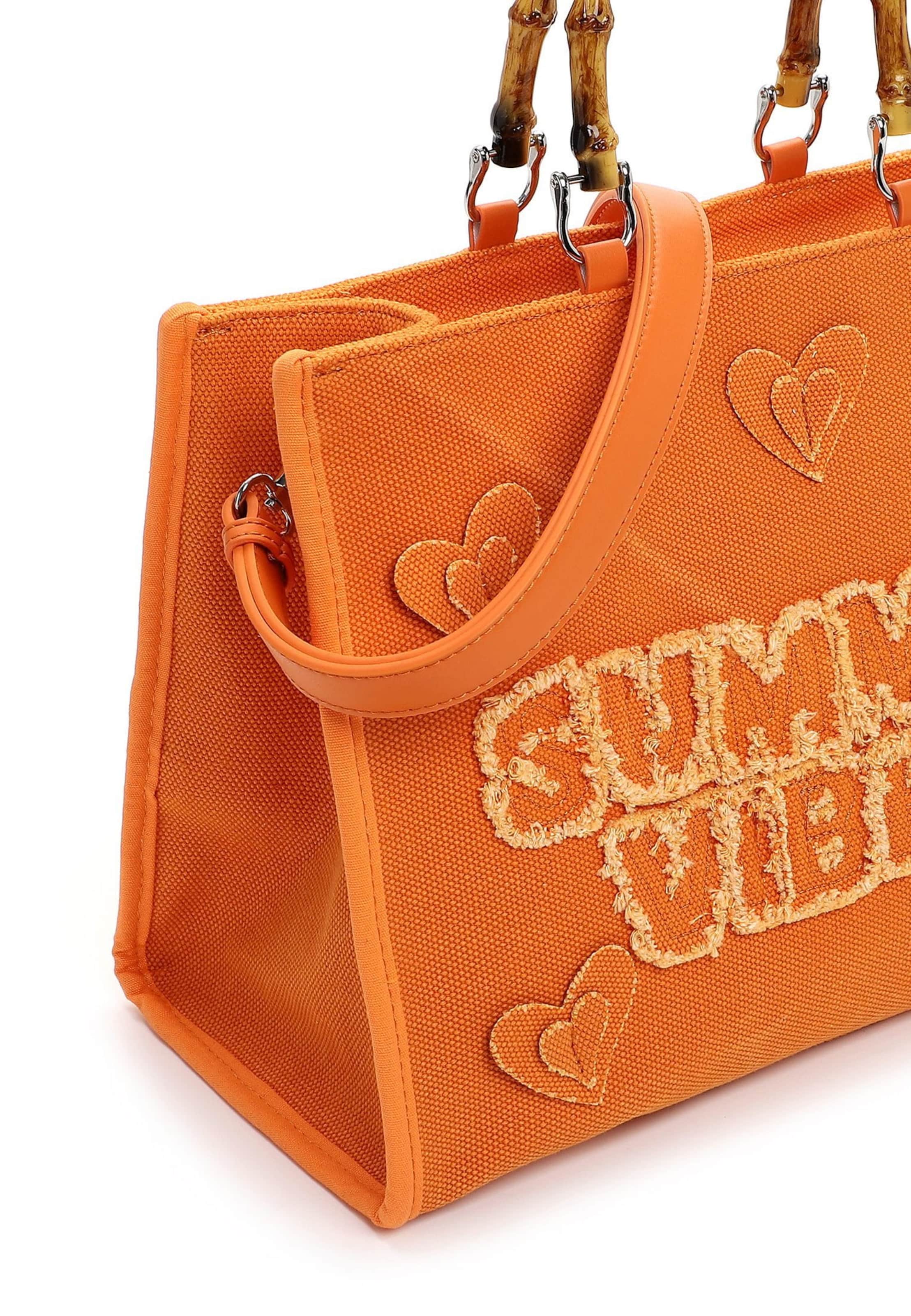 Shopper ' E&N Joelle ' di Emily & Noah in arancione