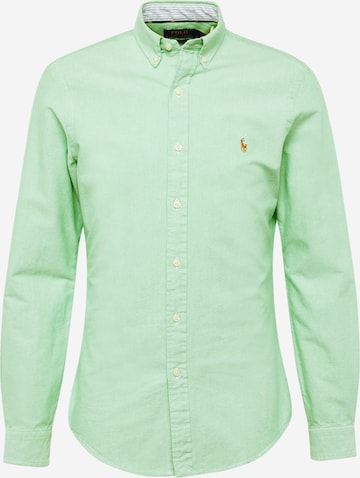 Polo Ralph Lauren - Camisa en verde: frente