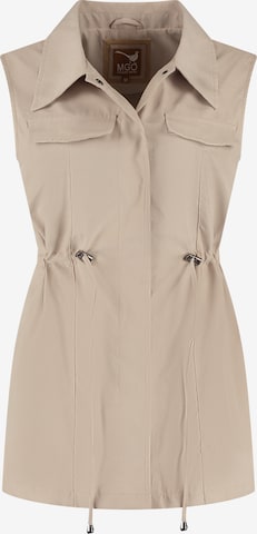 Gilet 'Cleo' MGO en beige : devant