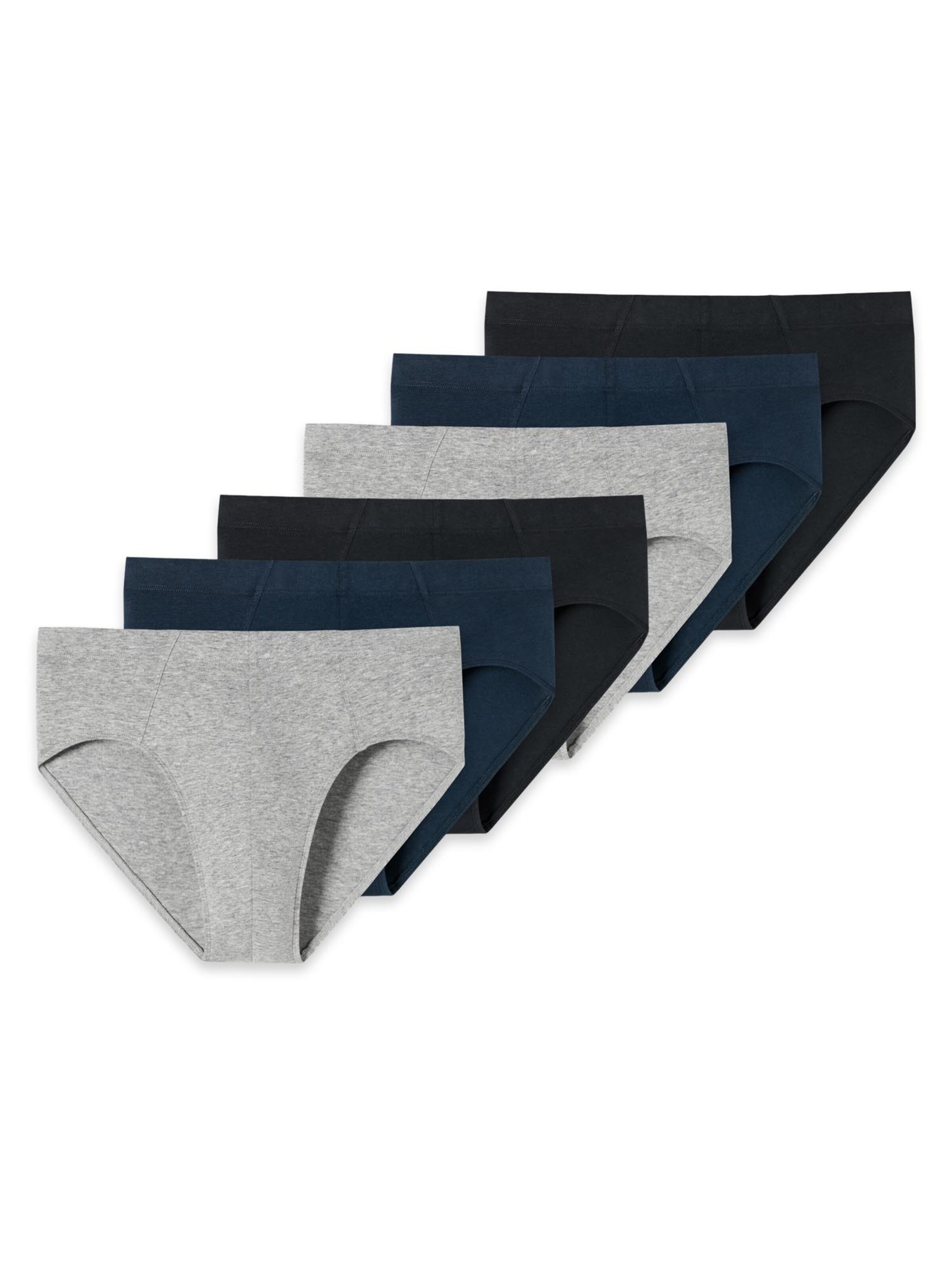 SCHIESSER Slip '95/5 Essentials - Organic Cotton' in Gemengde kleuren: voorkant