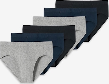 SCHIESSER Slip '95/5 Essentials - Organic Cotton' in Mischfarben: Vorderseite