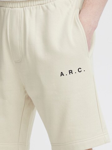 !Solid Loosefit Broek 'Hansi' in Beige