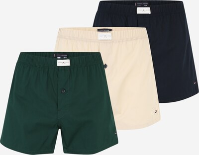 Tommy Hilfiger Underwear Boxershorts in sand / navy / dunkelgrün, Produktansicht