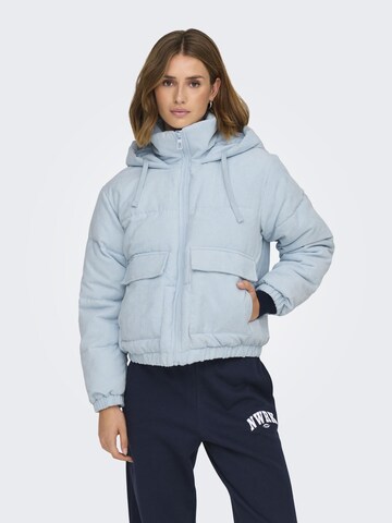 ONLY Winter jacket 'ONLEvi' in Blue: front