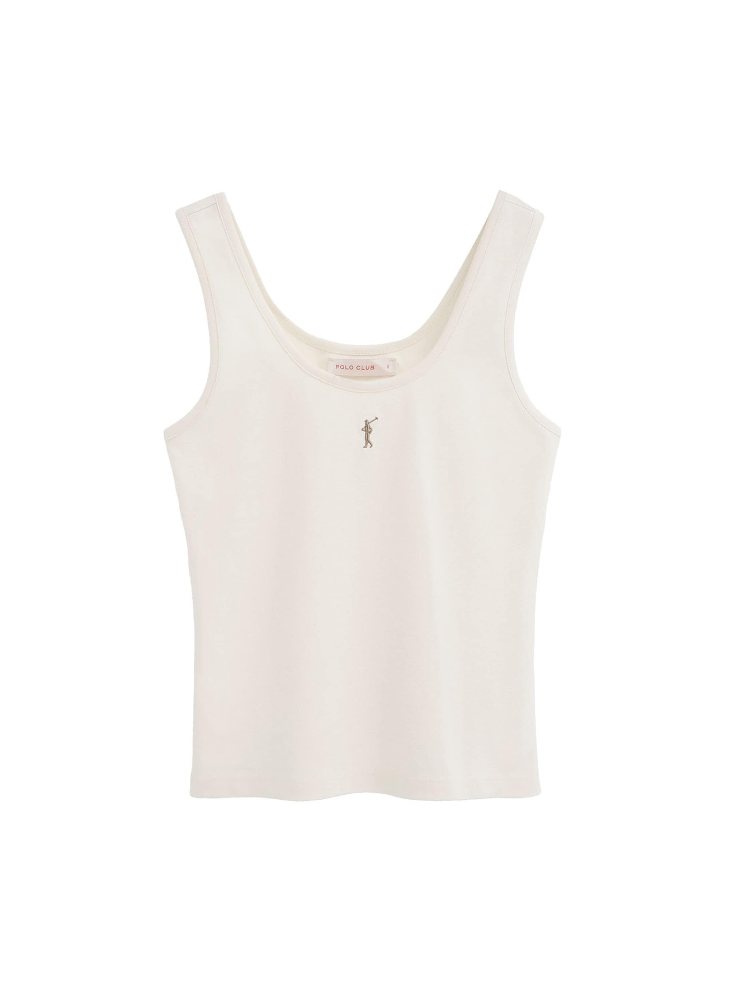 Polo Club Top 'Rigby Go' in Beige: front