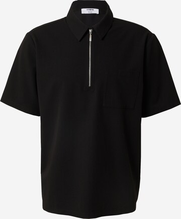 ABOUT YOU x Kevin Trapp Regular Fit Shirt 'Tom' in Schwarz: predná strana