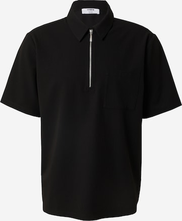 ABOUT YOU x Kevin Trapp Regular Fit Skjorte 'Tom' i svart: forside