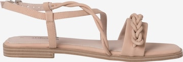 s.Oliver Strap Sandals in Beige