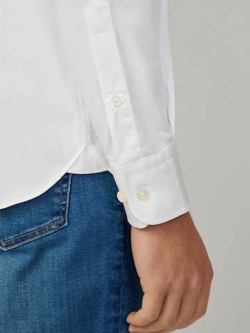Hackett London Slim Fit Hemd in Weiß