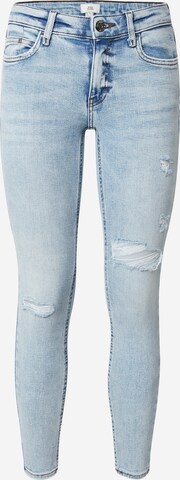 River Island - Skinny Vaquero 'AMELIE' en azul: frente