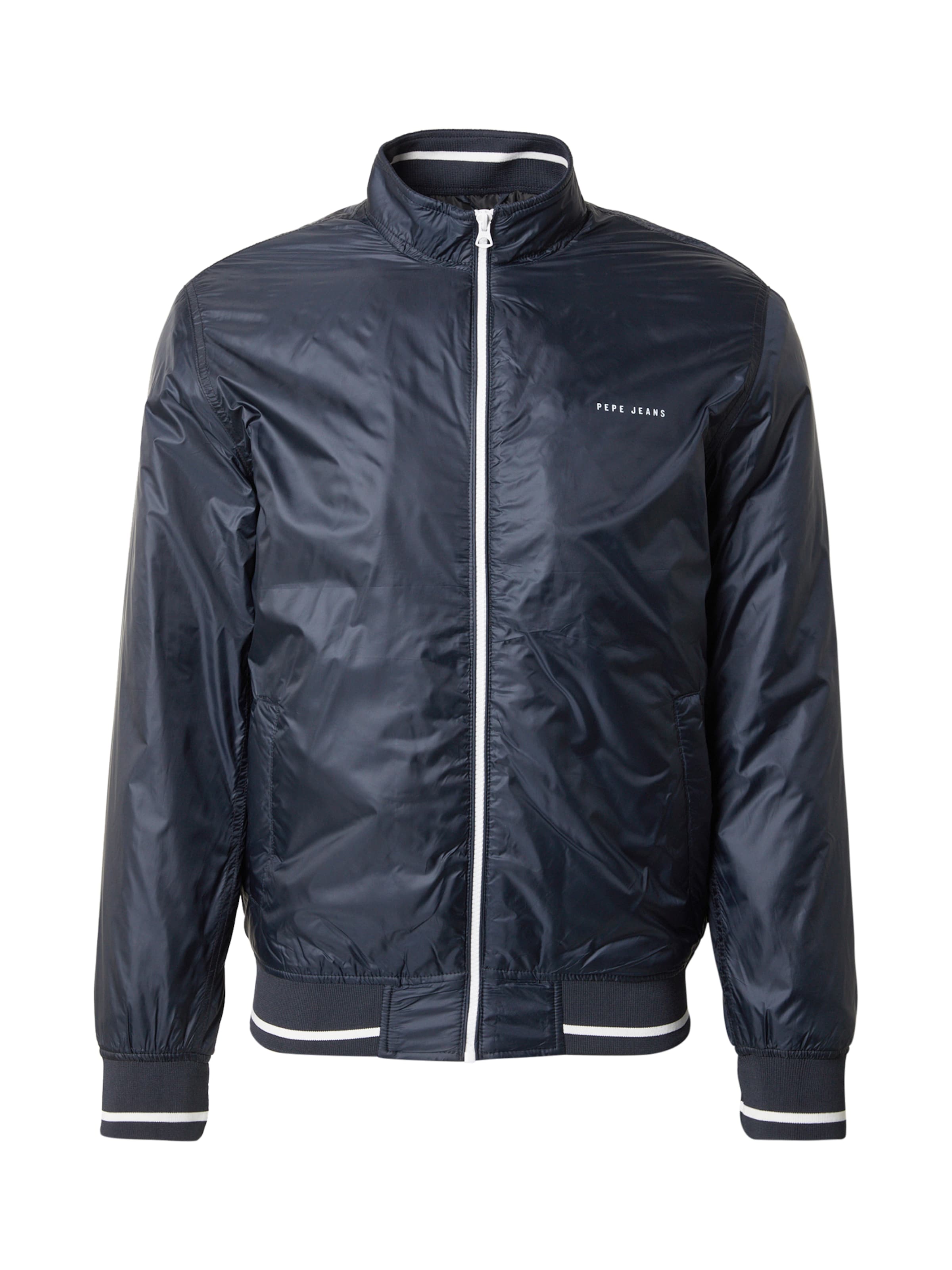 Geacă de primăvară-toamnă 'ROCKER' de la Pepe Jeans pe albastru: față