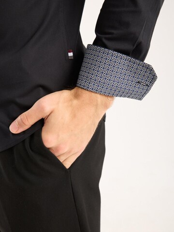 Slim fit Camicia business di 7Camicie in nero