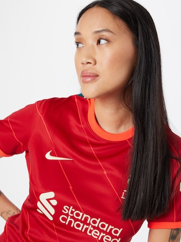 NIKE Spordisärk 'Liverpool FC 2021/22 Stadium Home', värv punane