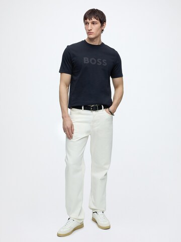 BOSS Shirt in Blauw