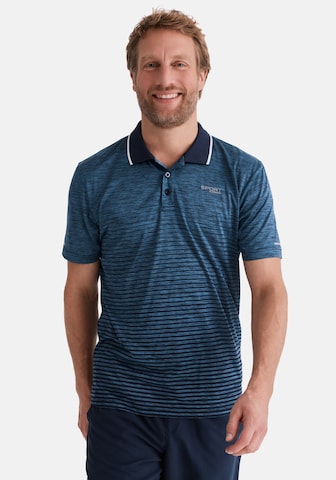 Stooker Men Poloshirt 'Pablo' in Blau: Vorderseite