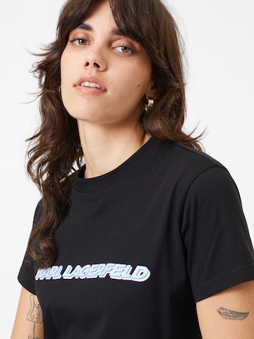 Karl Lagerfeld - Camiseta 'Future' en negro